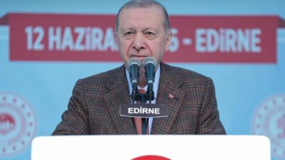 Edirne'de Selimiye Camii Şerifi'nin Restorasyon Sonrası Yeniden İbadete Açılışı Töreni'nde