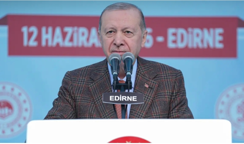 Edirne'de Selimiye Camii Şerifi'nin Restorasyon Sonrası Yeniden İbadete Açılışı Töreni'nde