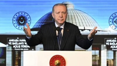 Başkan Erdoğan, Etimesgut'ta 'Ankara Havalimanı ve Bağlantı Yolları Açılış Töreni'nde