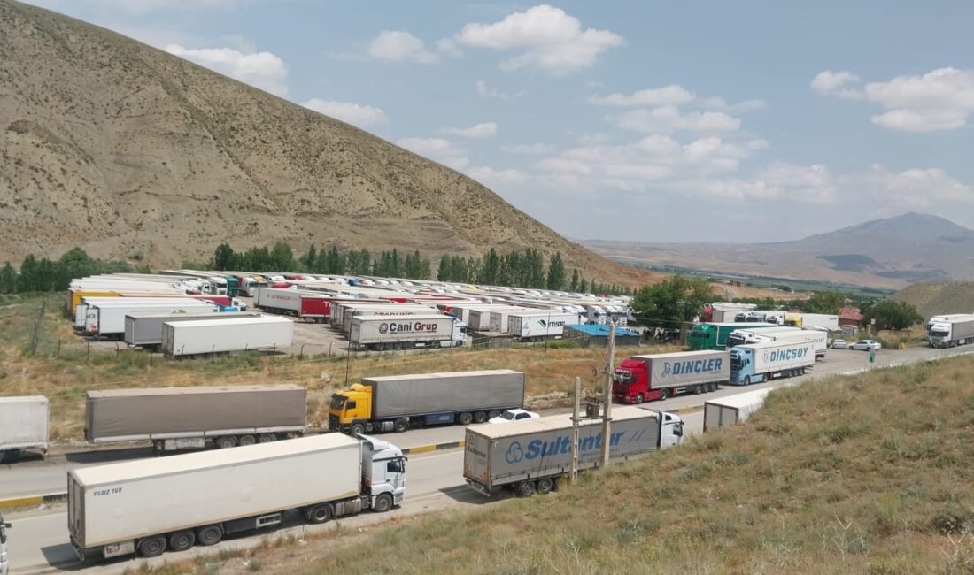 Türkiye'nin dış ticaret yükünü taşıyan TIR şoförleri, sınır kapılarında günlerce