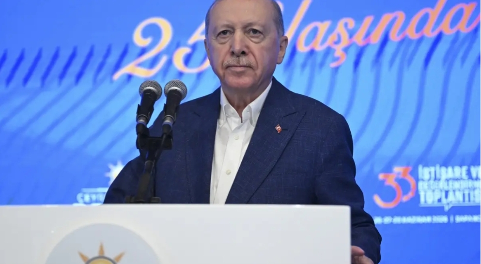'AK Parti 33. İstişare ve Değerlendirme Toplantısı'nın kapanışında konuşan Başkan