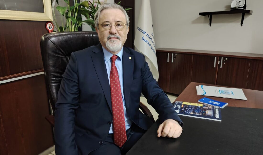 TMMOB Makina Mühendisleri Odası Bursa Şubesi Başkanı Murat Korkut, 12