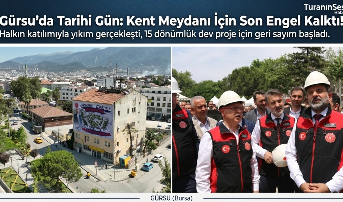 Gürsu, çehresini tamamen değiştirecek dev projesinde mutlu sona çok yakın.