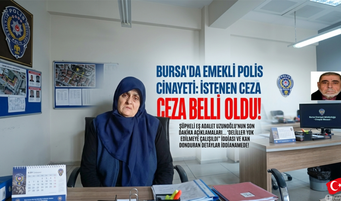 Bursa'da emekli polis memuru Ali Fuat Uzunoğlu’nun öldürülmesiyle ilgili yürütülen