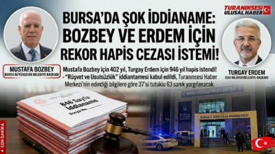 Bursa Cumhuriyet Başsavcılığı tarafından yürütülen soruşturmada, görevden uzaklaştırılan Büyükşehir Belediye