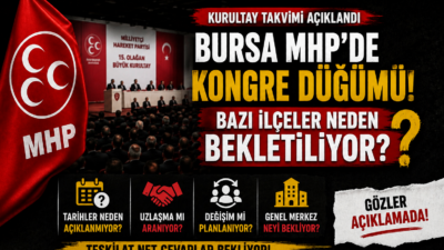 MHP'nin kurultay süreci resmen başlarken Bursa'nın bazı ilçelerinde kongre tarihlerinin