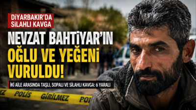 Diyarbakır'da Bahtiyar ve Kaya aileleri arasında çıkan tartışma kısa sürede