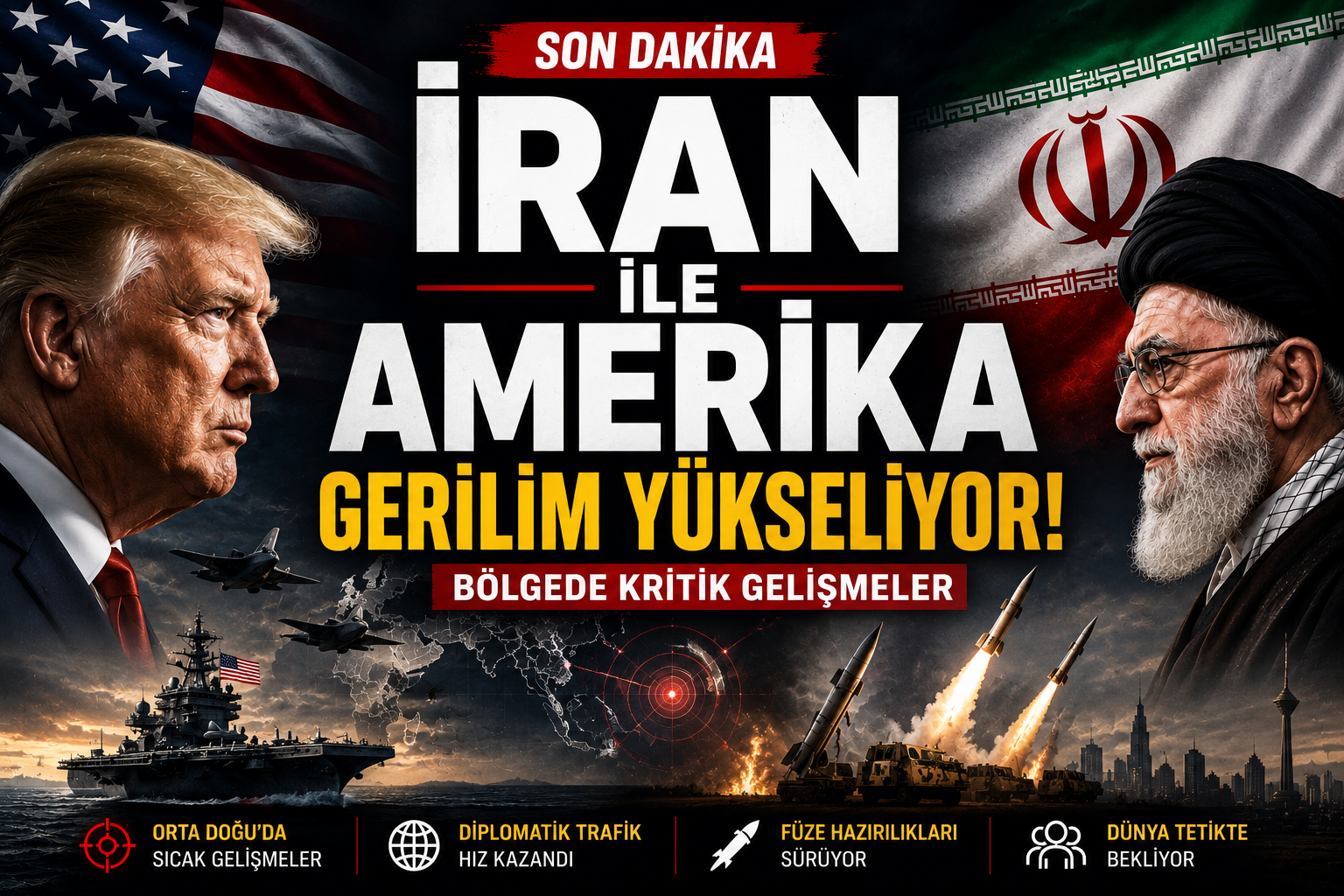 ABD Merkez Komutanlığı (CENTCOM), İran'ın gözlem, iletişim ve hava savunma