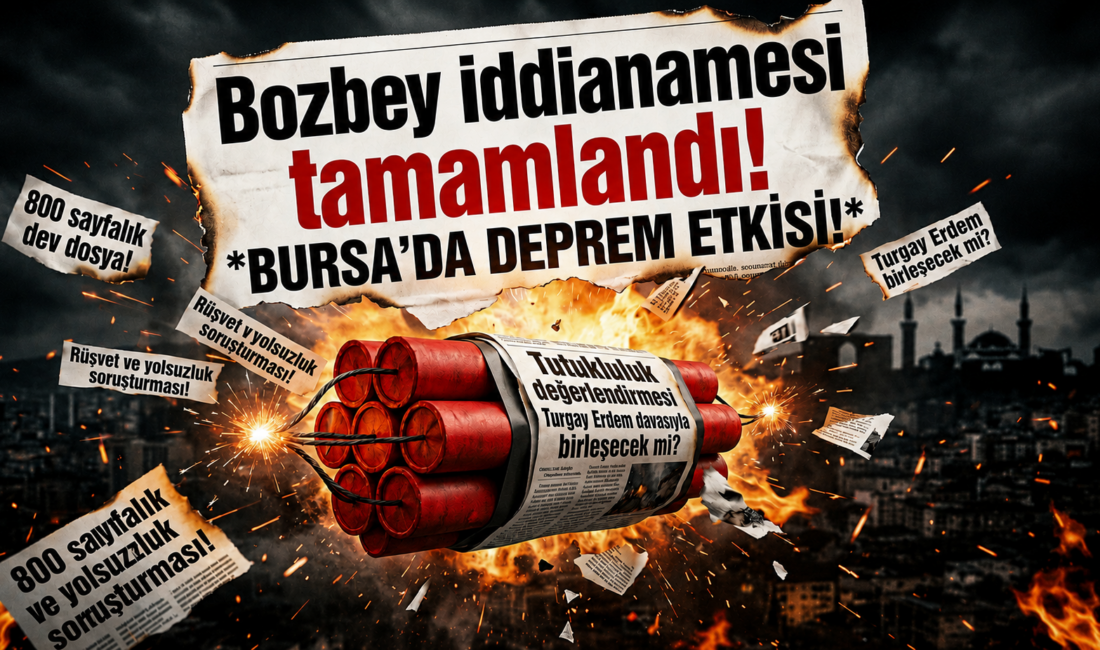 Bursa kamuoyunu sarsan rüşvet ve yolsuzluk operasyonunda düğüm çözülüyor! Görevden
