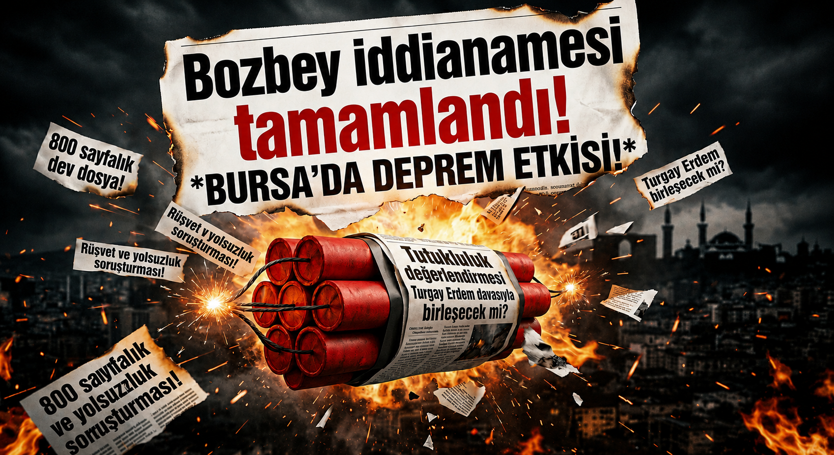 Bursa kamuoyunu sarsan rüşvet ve yolsuzluk operasyonunda düğüm çözülüyor! Görevden