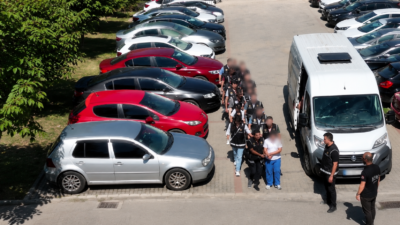 Kırklareli merkezli 12 ilde düzenlenen eş zamanlı operasyonda, 150 bin