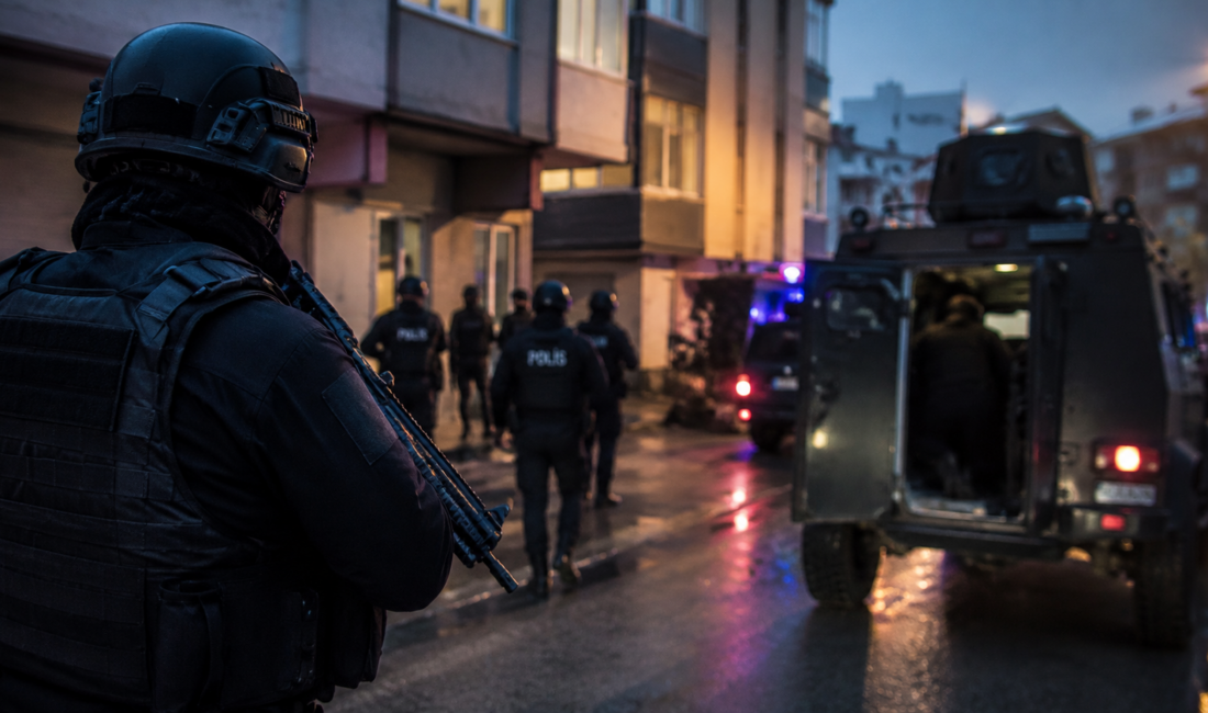 Mardin merkezli 7 ilde düzenlenen eş zamanlı operasyonda, yasa dışı