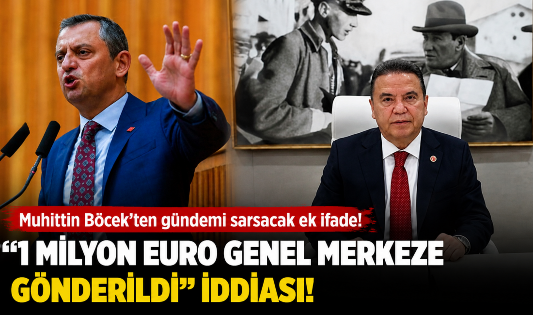 Tutuklu Antalya Büyükşehir Belediye Başkanı Muhittin Böcek’in savcılığa verdiği ek