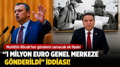 Tutuklu Antalya Büyükşehir Belediye Başkanı Muhittin Böcek’in savcılığa verdiği ek
