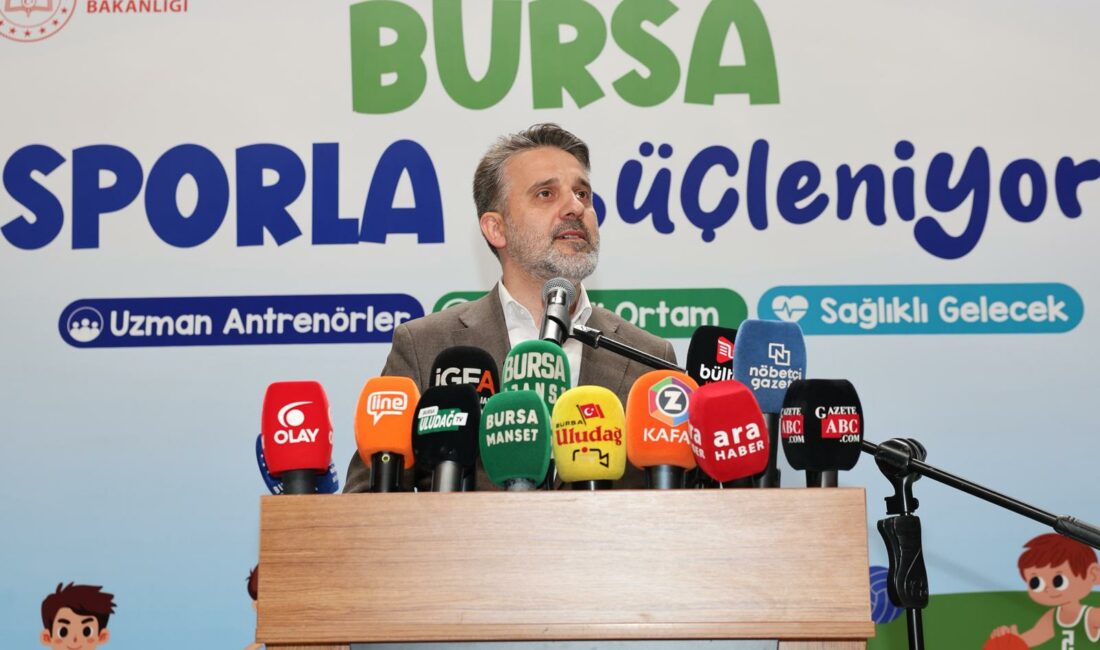 Bursa Büyükşehir Belediyesi öncülüğünde düzenlenen Yaz Spor Okulları ile 30