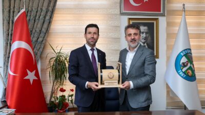 Bursa Büyükşehir Belediyesi Başkan Vekili Şahin Biba, ilçe ziyaretleri kapsamında
