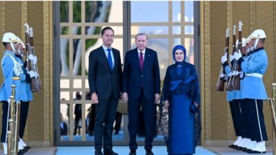 Başkan Erdoğan, NATO Zirvesi kapsamında liderler ve eşleri onuruna verilen