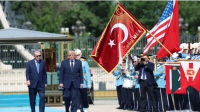 Başkan Erdoğan, Türkiye'ye resmi ziyarette bulunan ABD Başkanı Donald Trump'ı