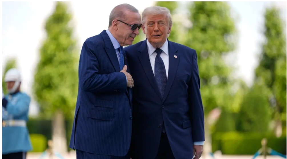 Başkan Erdoğan ile ABD Başkanı Donald Trump'ın Ankara'daki görüşmesi dünya