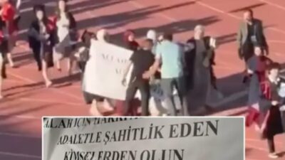 Yeditepe Üniversitesi'ndeki mezuniyet töreninde ayet yazılı pankarta yönelik provokasyonun ardından