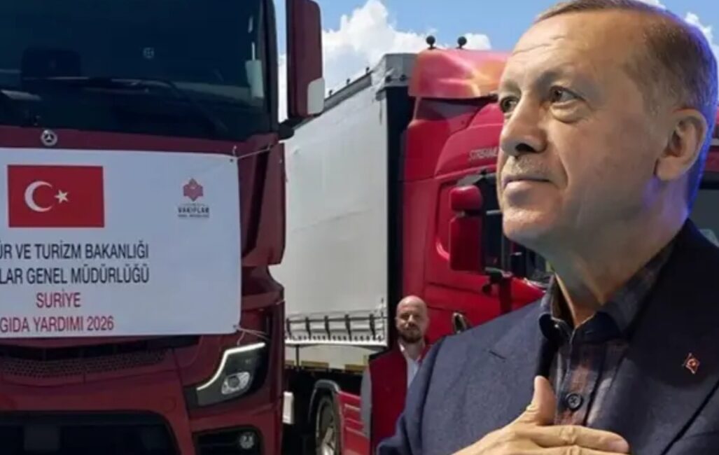 Suriye'de Fırat Kalkanı Harekat Bölgesi'ndeki ihtiyaç sahiplerine ulaştırılacak 30 bin