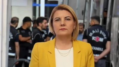 İçişleri Bakanlığı tarafından Kocaeli İzmit Belediye Başkanı Fatma Kaplan Hürriyet'in