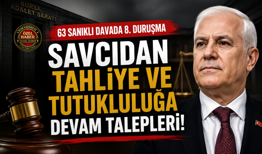 Bursa Büyükşehir Belediye Başkanı Mustafa Bozbey'in de aralarında bulunduğu 63