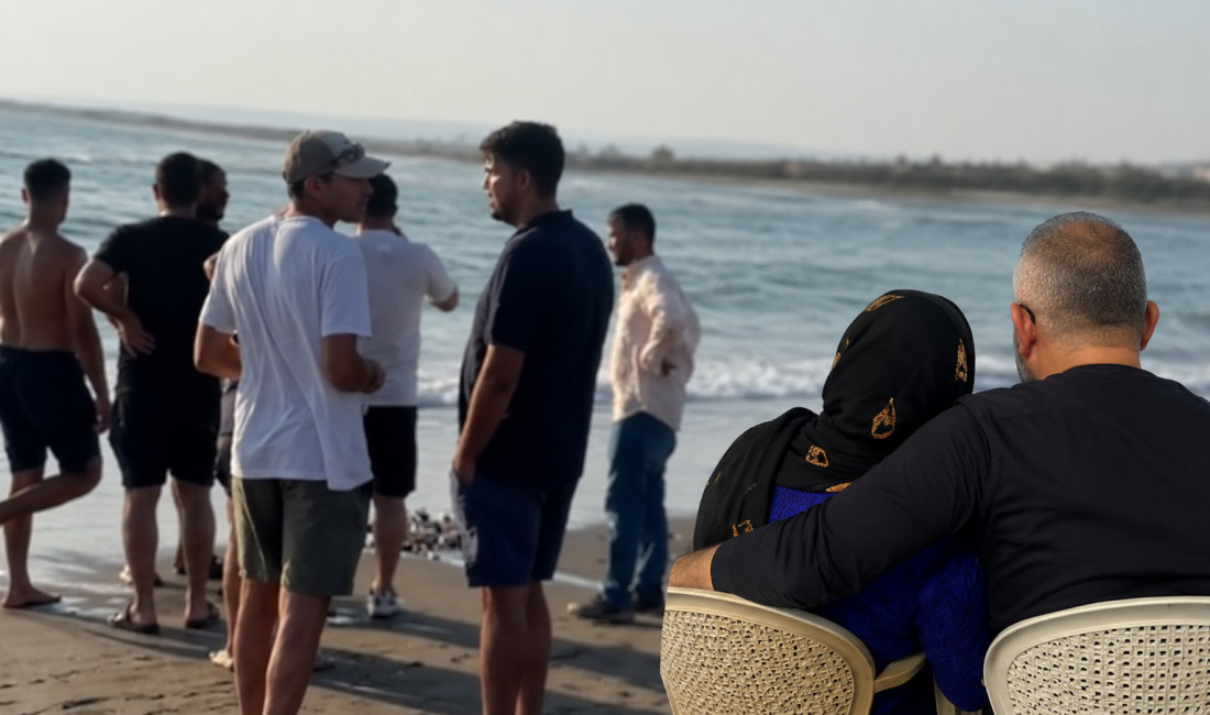 Mersin'in Tarsus ilçesinde denize giren aynı aileden 5 kişiden yalnızca