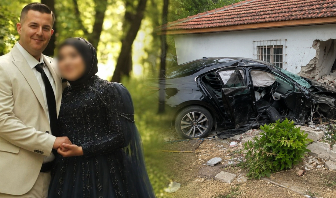 Muğla'nın Seydikemer ilçesinde kontrolden çıkan otomobilin yol kenarındaki eve çarpması