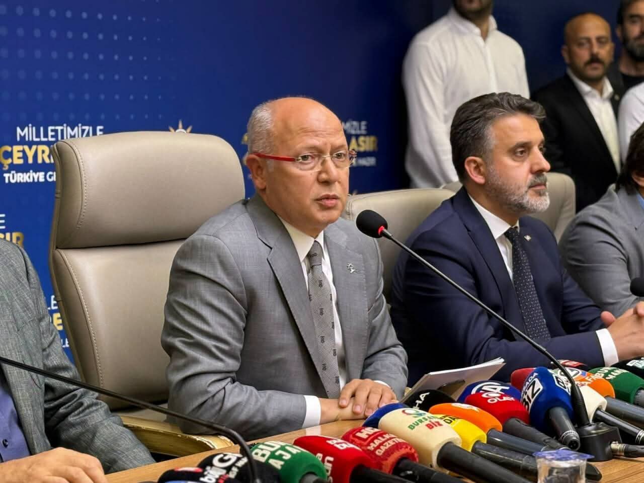 AK Parti Bursa İl Başkanı Davut Gürkan, 1325 yataklı Ali
