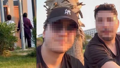 Antalya’nın Serik ilçesindeki Belek Halk Plajı’nda tesettürlü kadınları izinsiz görüntüleyerek