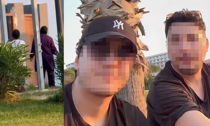 Antalya’nın Serik ilçesindeki Belek Halk Plajı’nda tesettürlü kadınları izinsiz görüntüleyerek