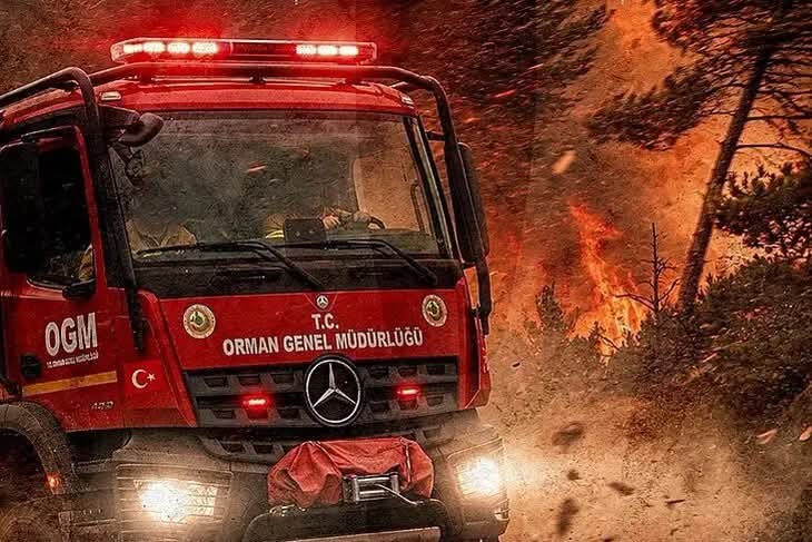 Bursa Büyükşehir Belediyesi, önümüzdeki üç gün için artması beklenen orman