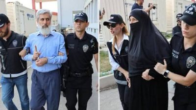 Adana merkezli soruşturma kapsamında gözaltına alınan Alparslan Kuytul ve eşi