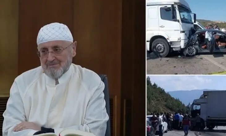 Bursa'nın Osmangazi ilçesinde kamyonun otomobile çarpması sonucu hayatını kaybeden yaşlı