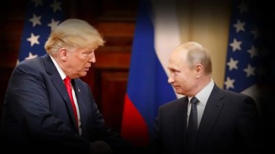 ABD Başkanı Donald Trump, Rusya Devlet Başkanı Vladimir Putin ile