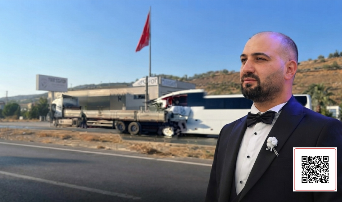 Muğla’nın Milas ilçesinde demir yüklü TIR’a arkadan çarpan tur otobüsünün