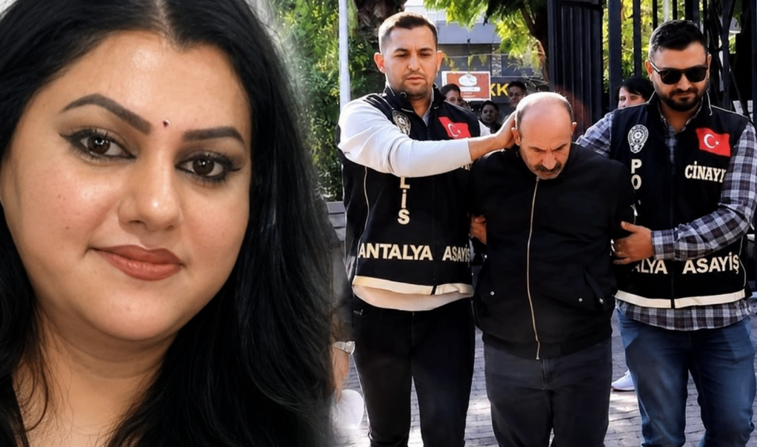 Antalya'da kıskançlık nedeniyle çıkan tartışmada eşi Hale Akbaş Poyraz'ı tabancayla