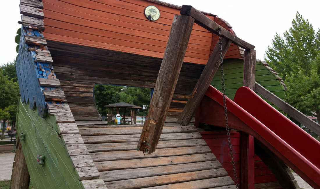 Nilüfer Altınşehir Mahallesi Muhtarı Melahat Şanal, park ve ortak kullanım