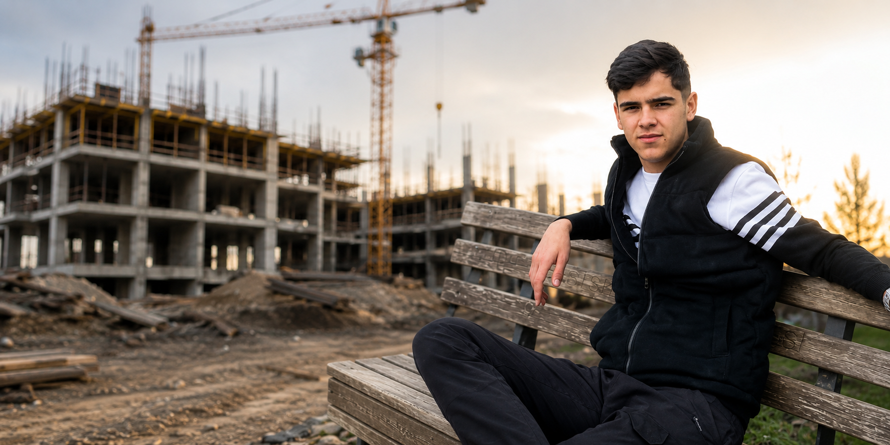 Kocaeli’de yapımı süren inşaatta çalışan 18 yaşındaki Emirhan Çiftçi, elektrik