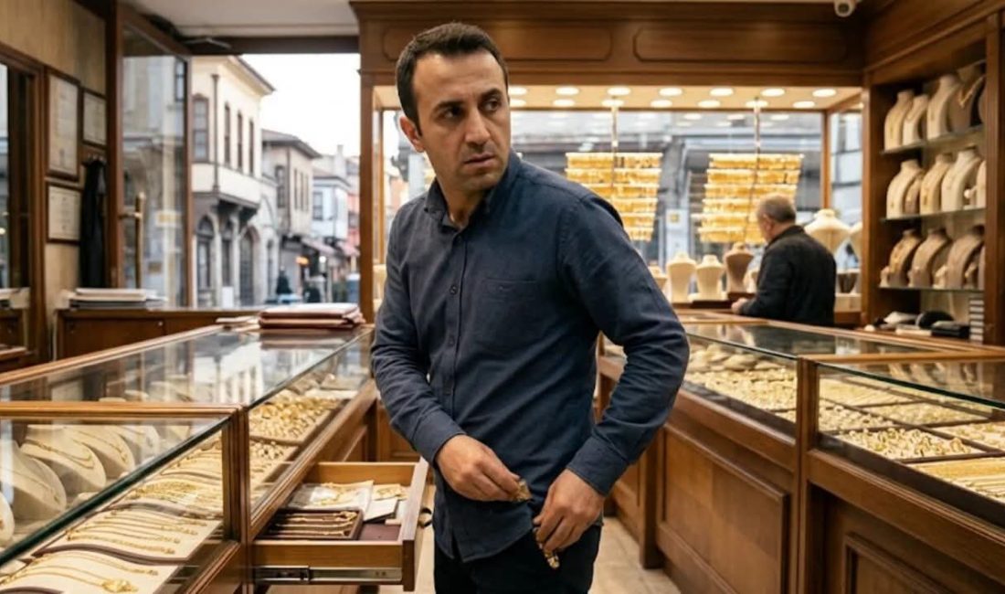 Fatih’te bir kuyumcuda çalışan Onur Y.’nin iş yerinden yaklaşık 3