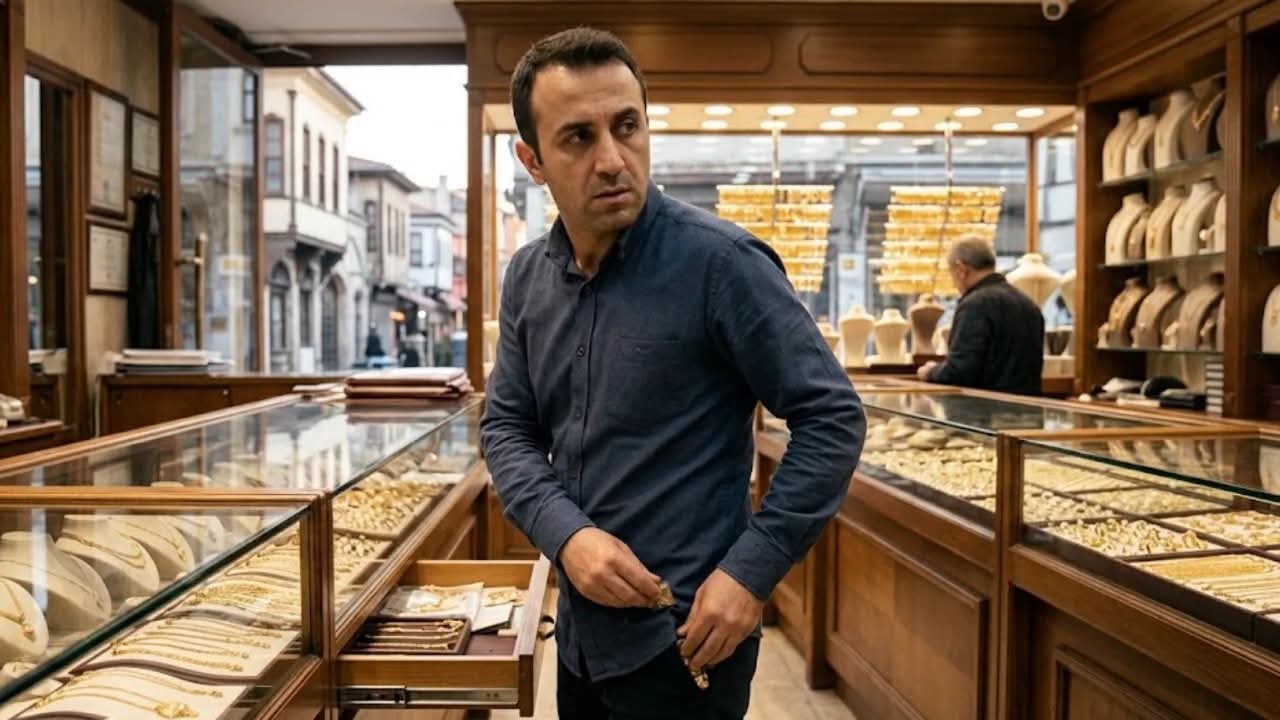 Fatih’te bir kuyumcuda çalışan Onur Y.’nin iş yerinden yaklaşık 3