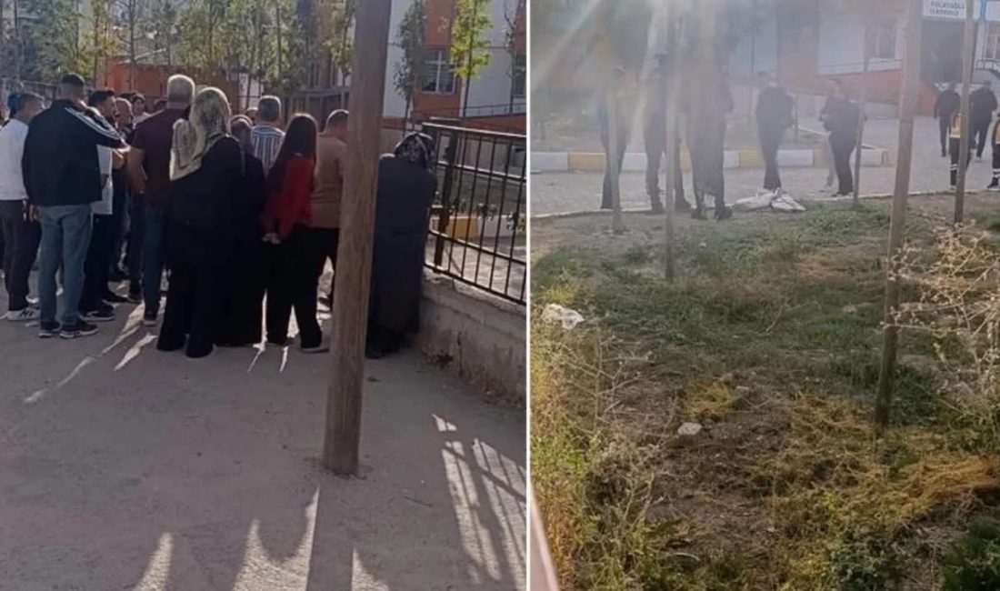 Tuşba ilçesindeki Polatoğlu İlk ve Ortaokulu’nda bir kız öğrencinin boş