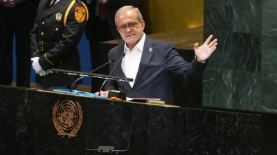 İran Cumhurbaşkanı Pezeşkiyan BM Genel Kurulu'nda yaptığı açıklamalarda, 'Çocuklarımız ABD