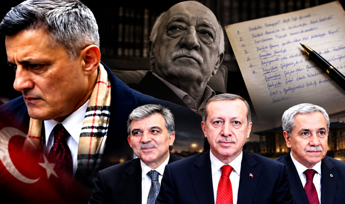 Kaşif Kozinoğlu’nun 2011 yılında kaleme aldığı mektup ve notlarda, Recep