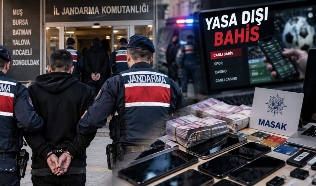 Muş merkezli operasyonda 17 şüpheli gözaltına alınırken 16 kişi tutuklandı.
