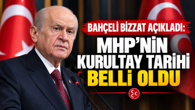 MHP Genel Başkanı Devlet Bahçeli, partisinin 15. Olağan Büyük Kurultayı'nın