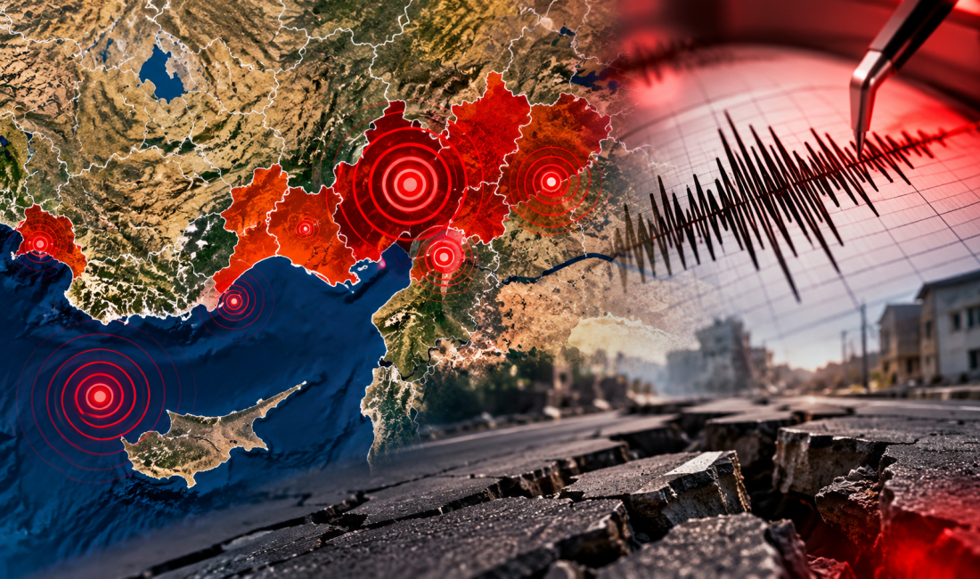 Adana Saimbeyli ve Osmaniye Sumbas çevresinde art arda depremler meydana