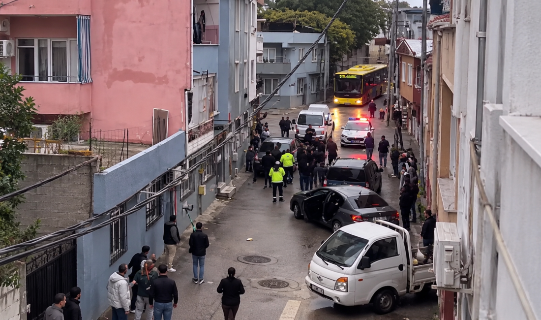 Bursa’nın Yıldırım ilçesi Hacivat Mahallesi’nde dur ihtarına uymayan otomobilin durdurulmasının