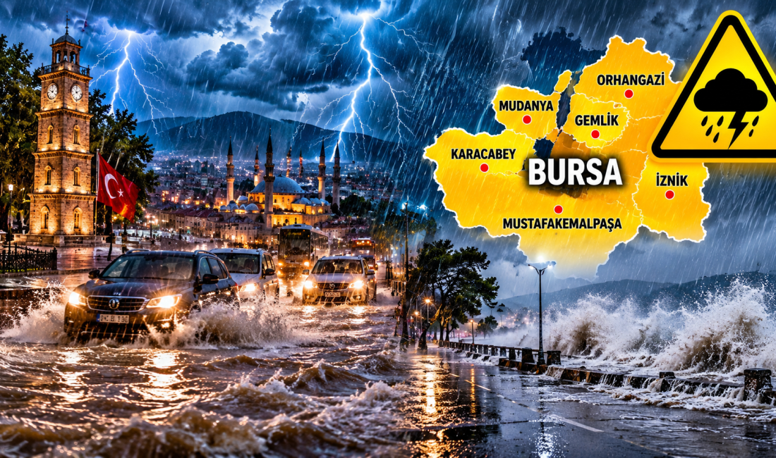 Meteoroloji, Bursa’nın Gemlik, Karacabey, Mustafakemalpaşa, İznik, Mudanya ve Orhangazi ilçeleri